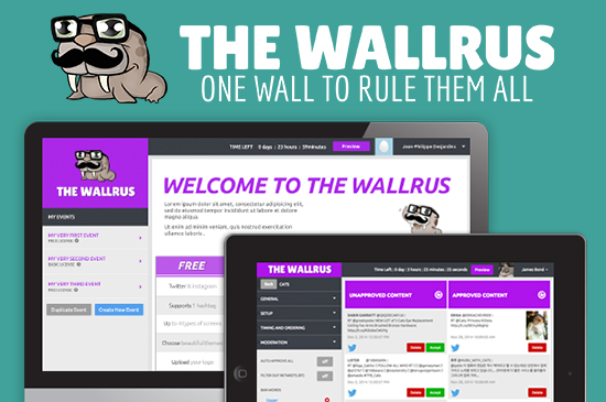 Wallrus: Social Wall for Events [Review]