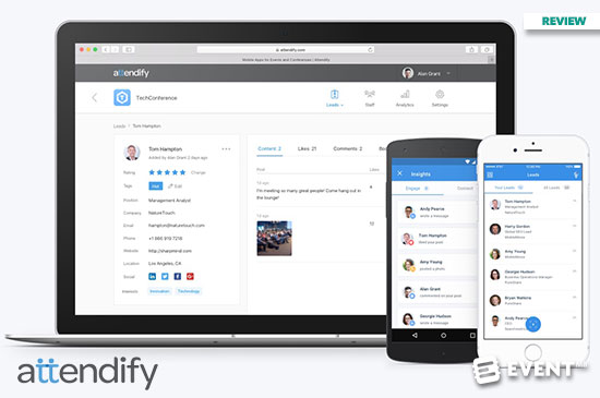 Attendify Leads: Exhibitor Lead Capture With Social Intelligence [Review]