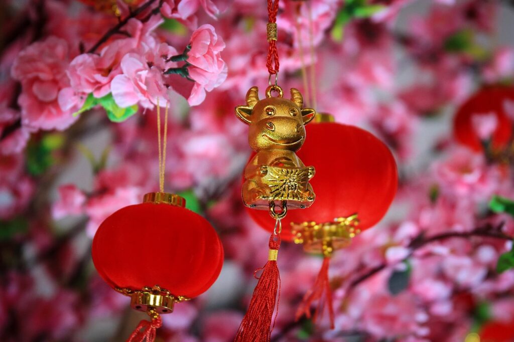 Chinese decorations for a classic china event theme idea