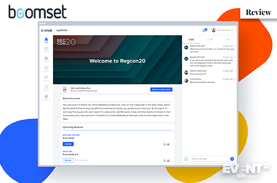 Boomset Virtual Event Platform [Review]