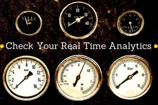 Check Your Real Time Analytics