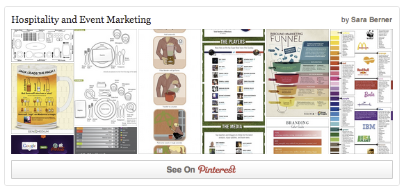 Hospitality and Event Marketing Board on Pinterest