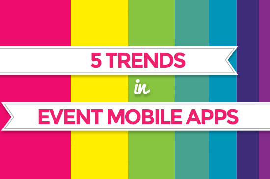 Event mobile apps infographic