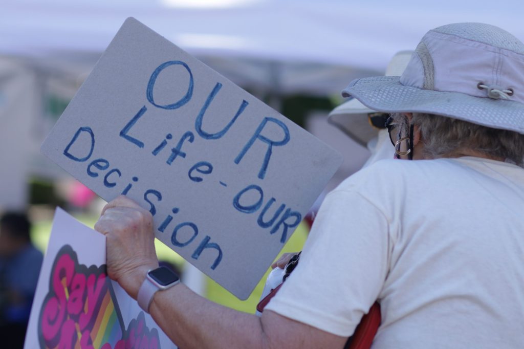 anti-abortion protest