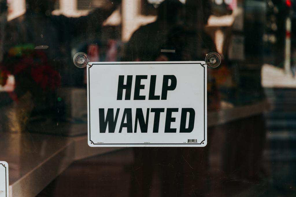 help wanted sign