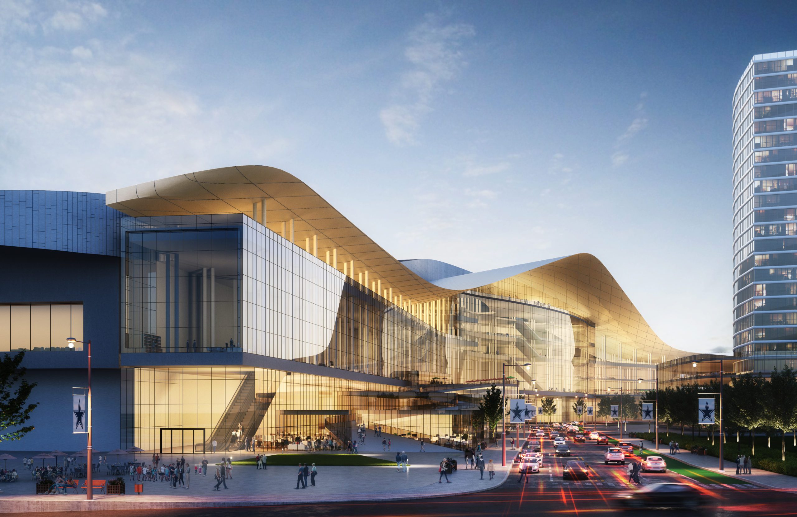 Rendering of new convention center