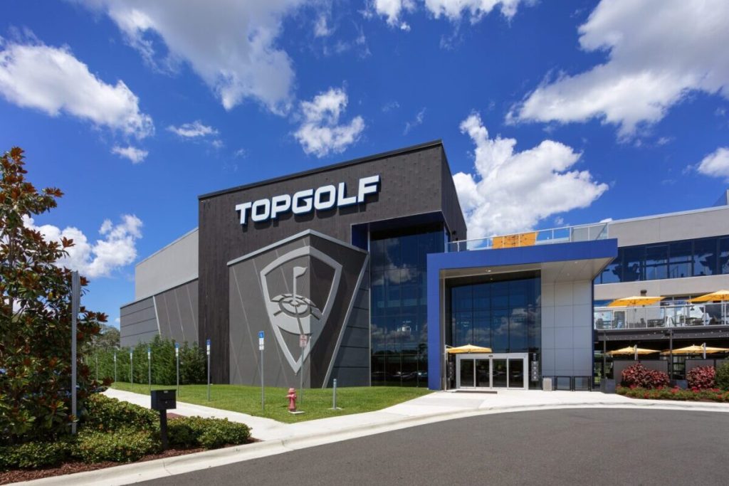 Topgolf exterior