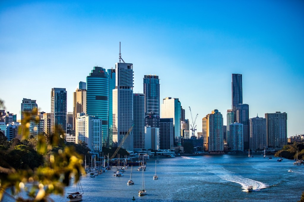 Brisbane city skyline