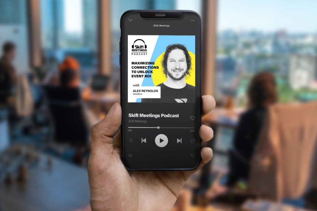 Skift Meetings Podcast - Alex Reynolds (header)