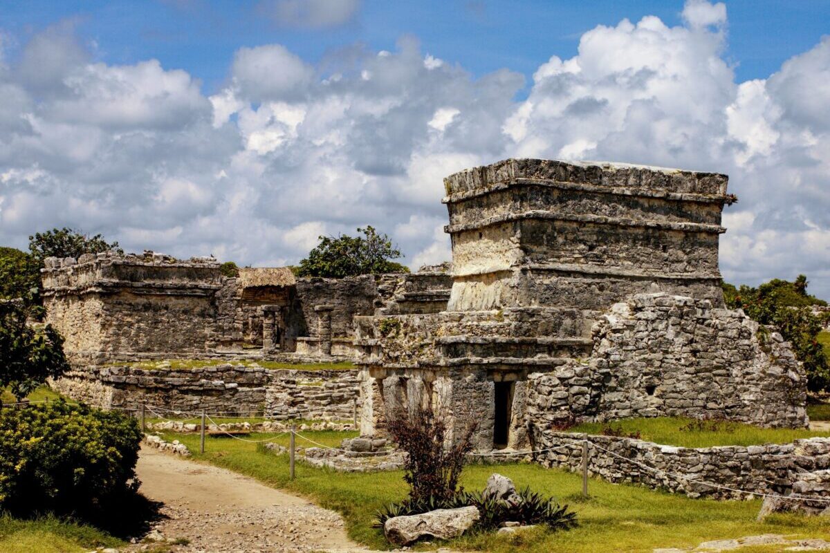 Mayan temple at Tulum - Yucatan Peninsula - Mexico
