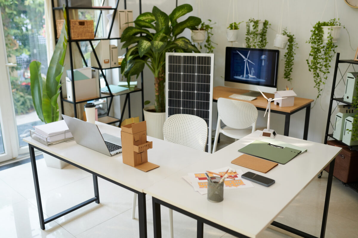 Environmentally-friendly home office