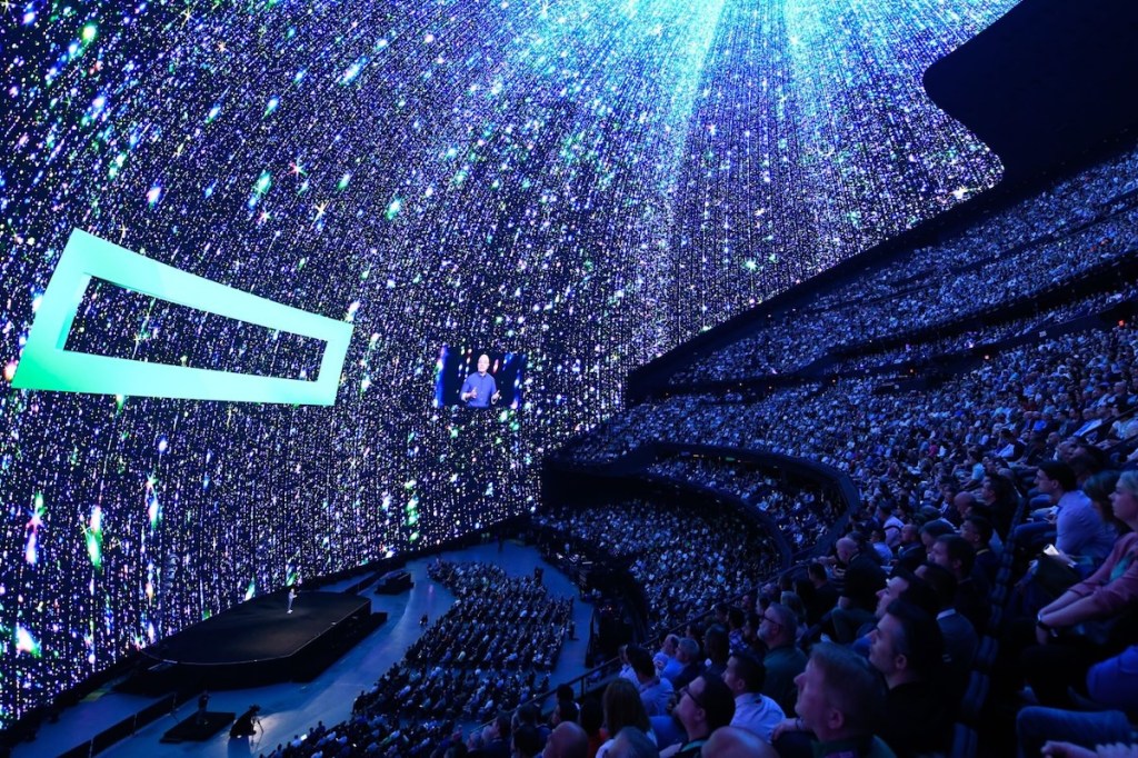 Interior of Sphere in Las Vegas