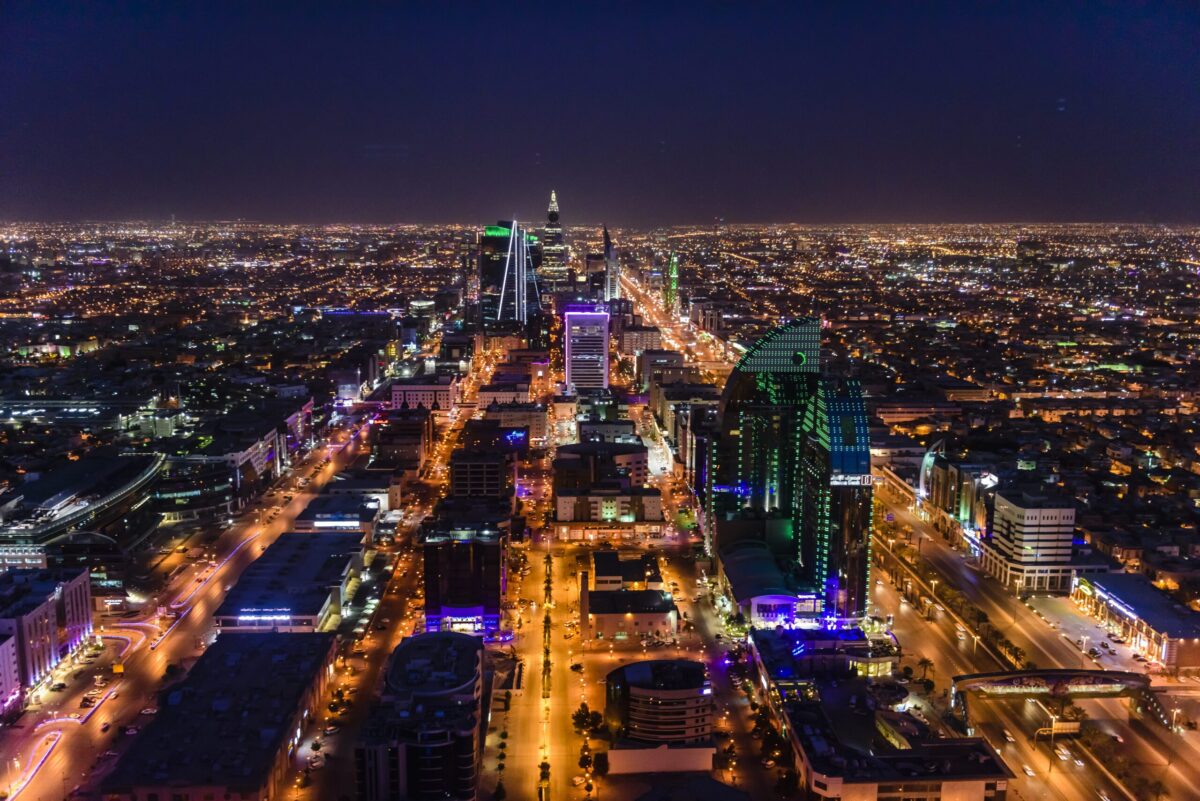 Riyadh at night