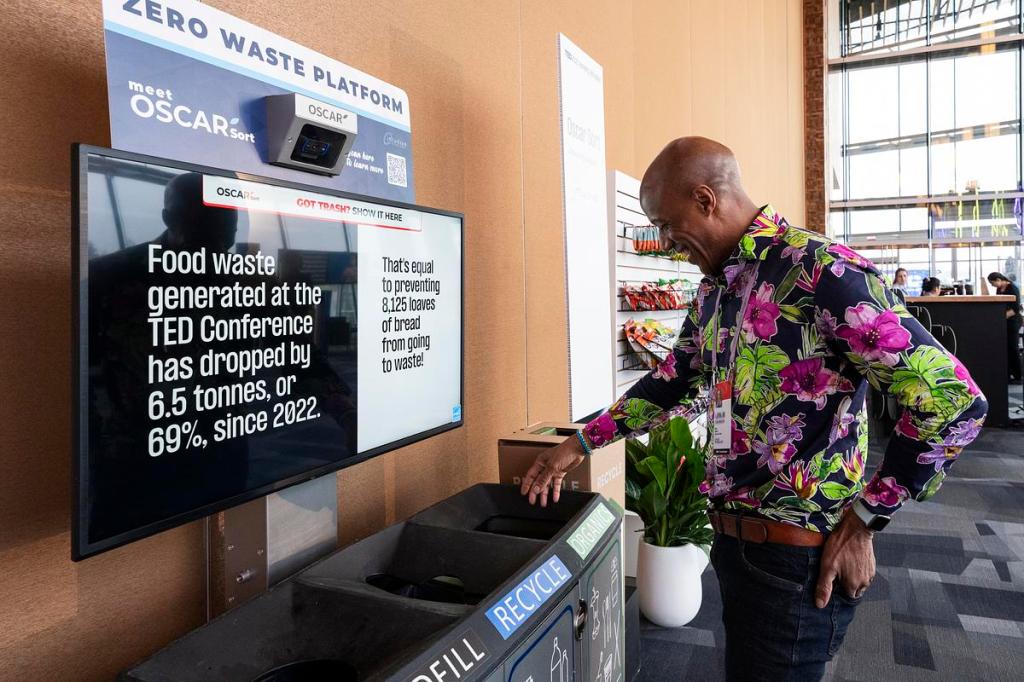Recycling at TED