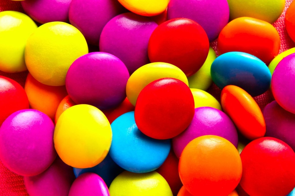 colored m&ms