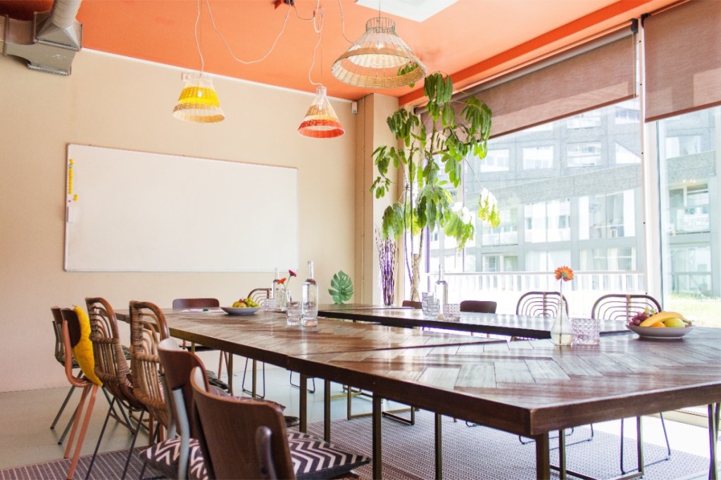 Sunny meeting room