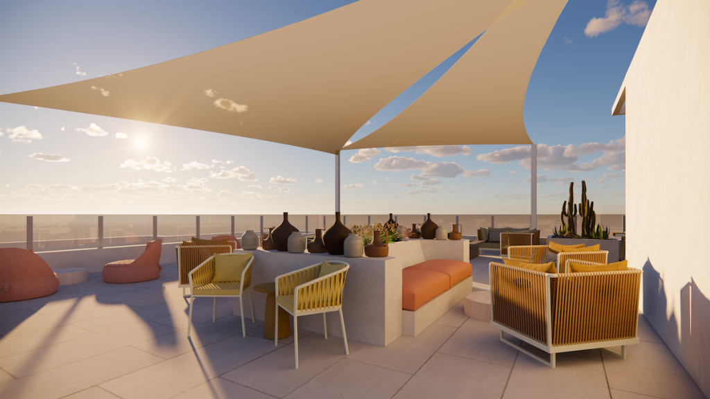 rooftop bar