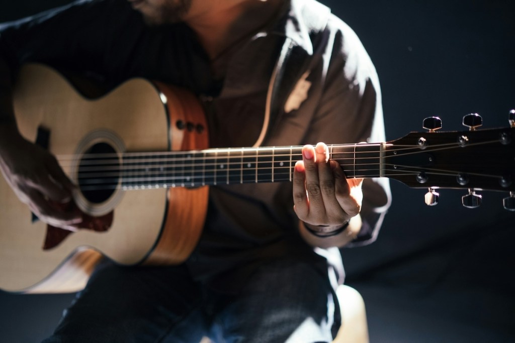 man on guitar
