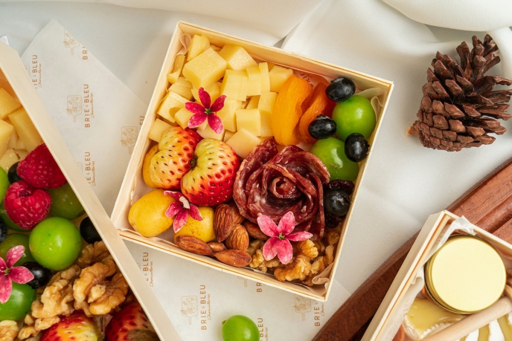 cheese and fruit