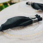 table setting at event
