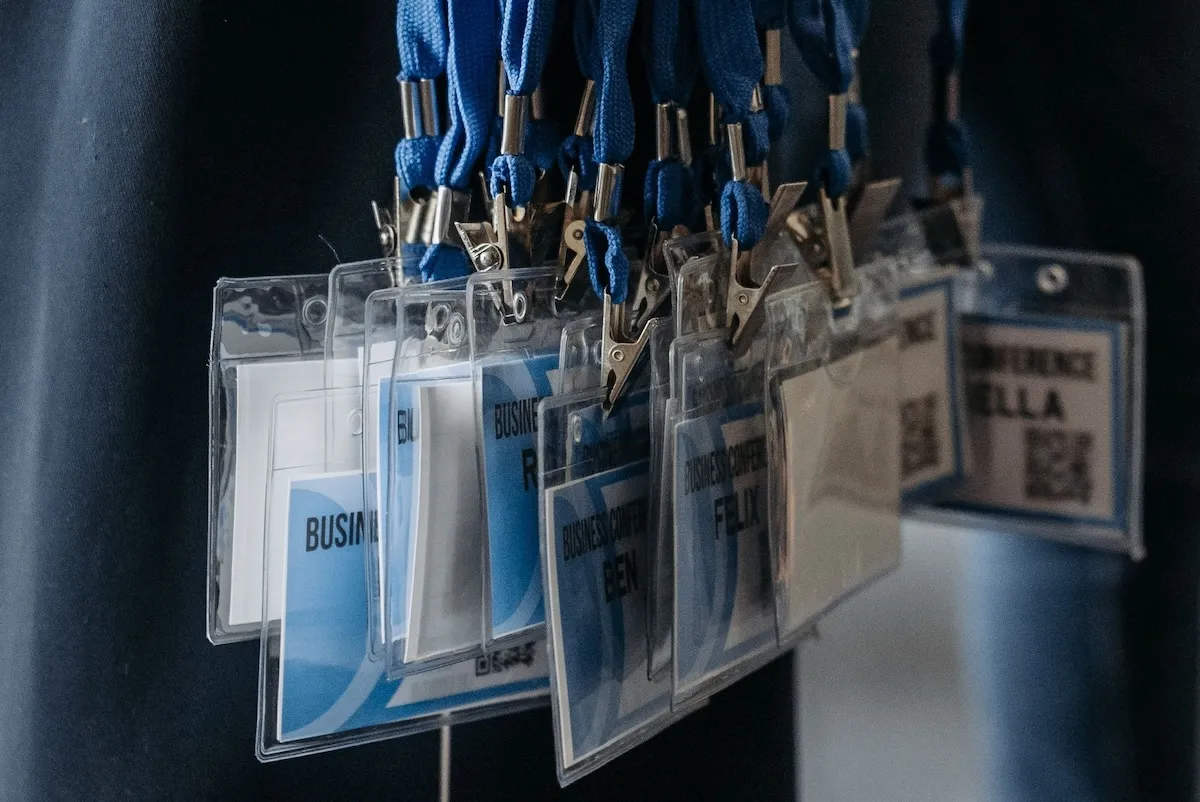 attendee badges