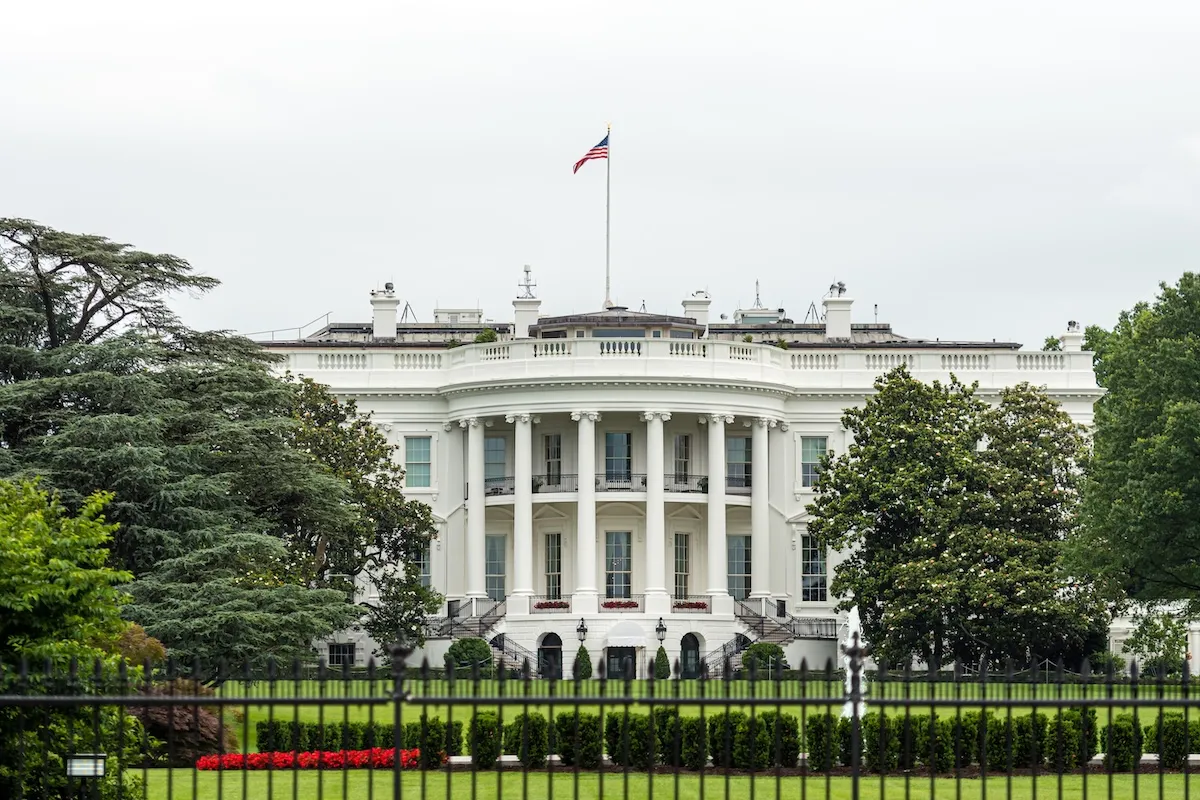 White House in Washington, DC.